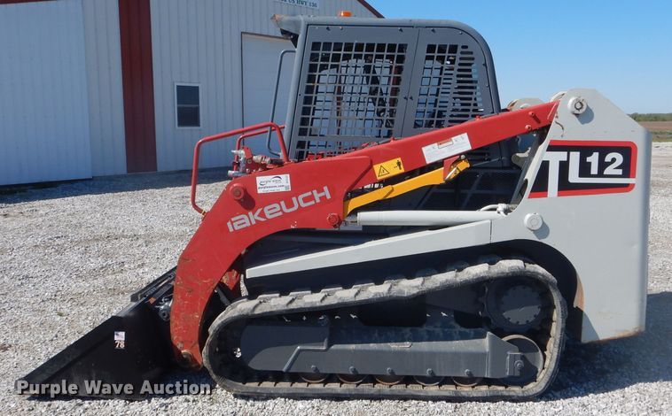 image for item DF3137 2014 Takeuchi TL12  tracked skid steer loader