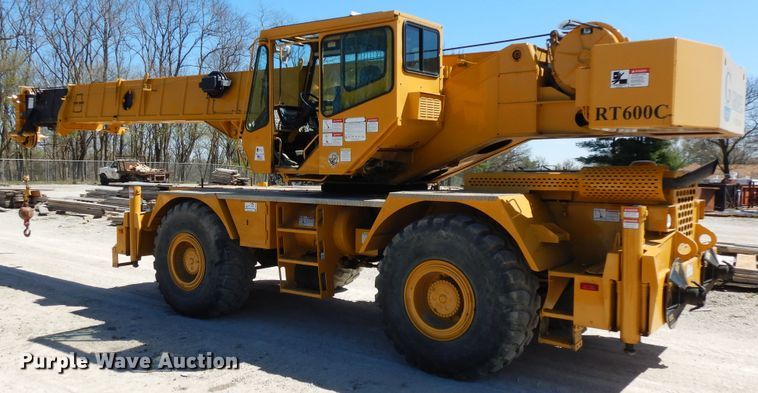 image for item DF5337 1998 Grove RT600C crane