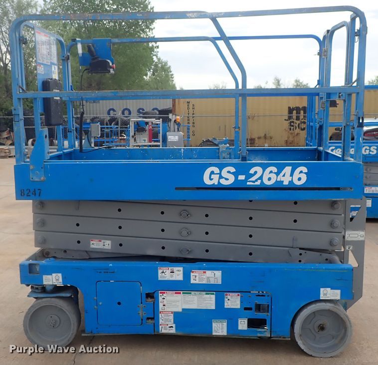 image for item DG3107 2007 Genie GS-2646  scissor lift