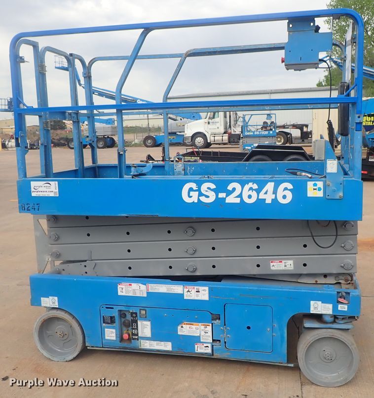 image for item DG3107 2007 Genie GS-2646  scissor lift