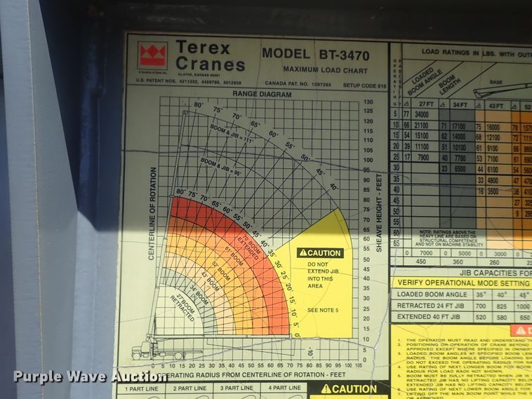image for item DG3152 2004 Ford F750 crane truck