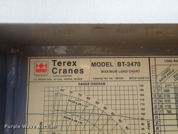 image for item DG3152 2004 Ford F750 crane truck