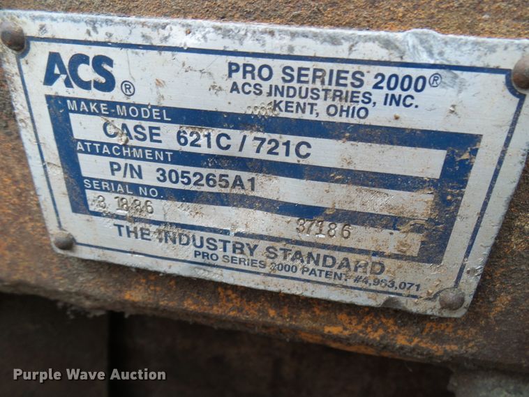 image for item DG5657 ACS 9'W grapple bucket