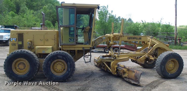 image for item DG5666 1992 Caterpillar 12G motor grader
