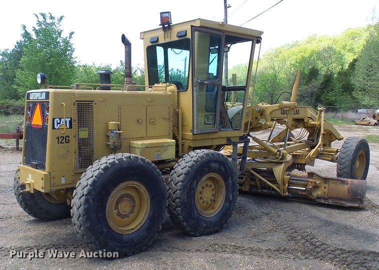 image for item DG5666 1992 Caterpillar 12G motor grader