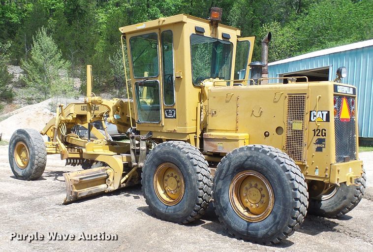 image for item DG5666 1992 Caterpillar 12G motor grader