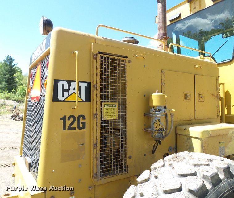 image for item DG5666 1992 Caterpillar 12G motor grader