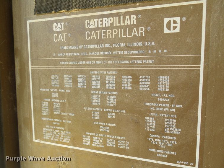 image for item DG5666 1992 Caterpillar 12G motor grader