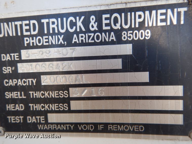 image for item DG5952 1984 GMC Brigadier tank truck