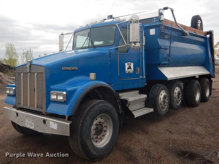 image for item DG5965 1997 Kenworth W900 dump truck