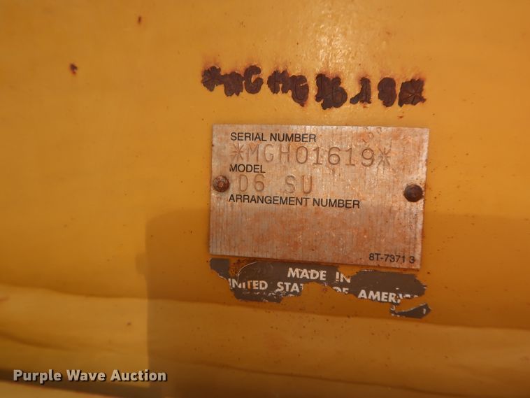 image for item DG7120 2007 Caterpillar D6R XL Series III  crawler dozer