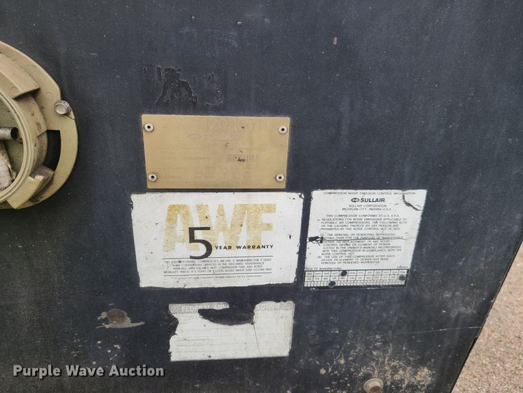 image for item DG7744 Sullair 375HAFDPQ-CA3 air compressor