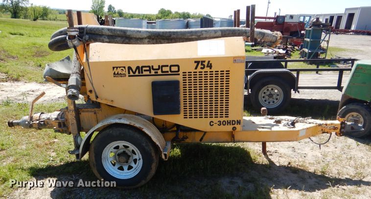 image for item DG8512 Mayco C-30HDN grout pump