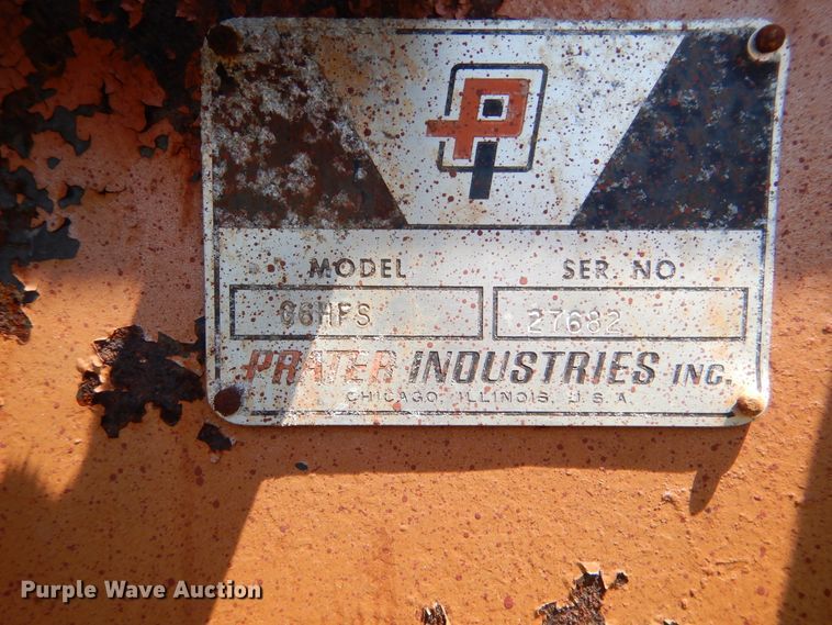 image for item DG8515 Prater hammer mill