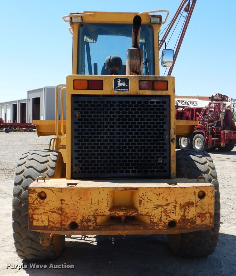 image for item DG8520 1993 John Deere 624G  wheel loader