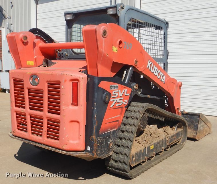 image for item DG8526 Kubota SVL75-2  tracked skid steer loader