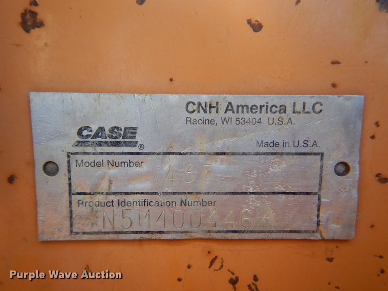 image for item DG8533 Case 435  skid steer loader