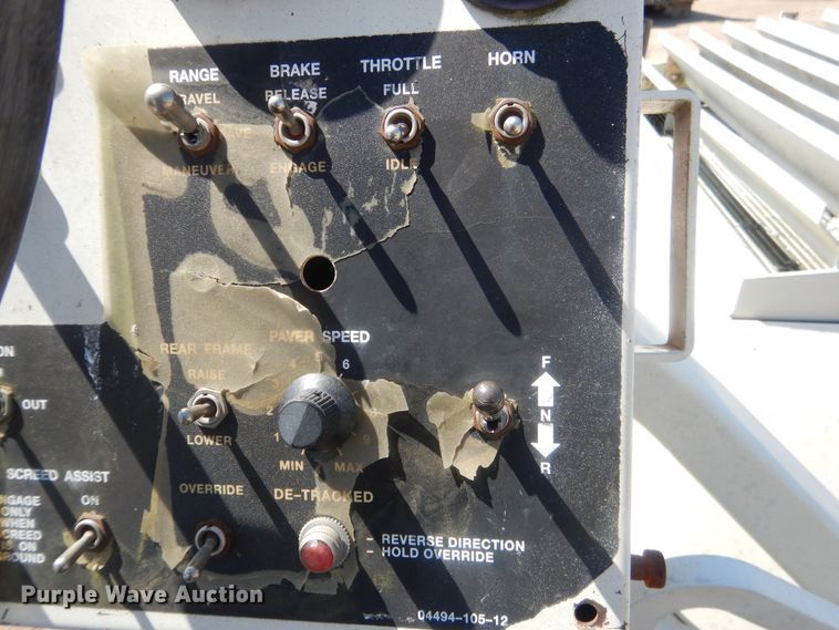 image for item DG8545 Terex Cedar Rapids 462R paver