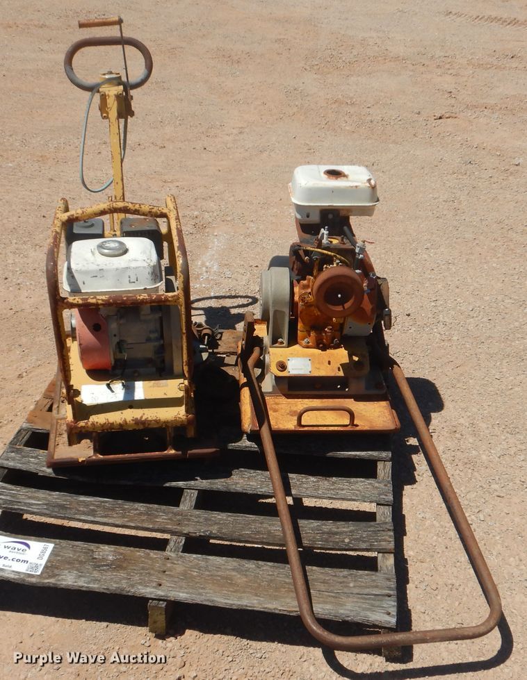 image for item DG8567 (2) plate compactors