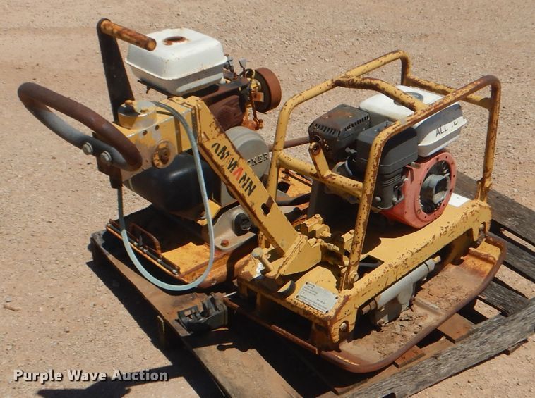 image for item DG8567 (2) plate compactors