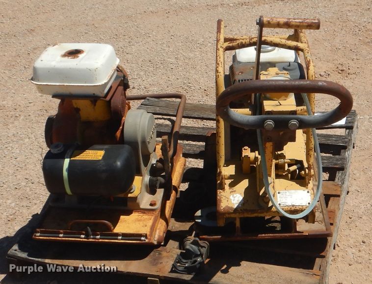 image for item DG8567 (2) plate compactors