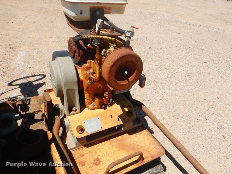 image for item DG8567 (2) plate compactors