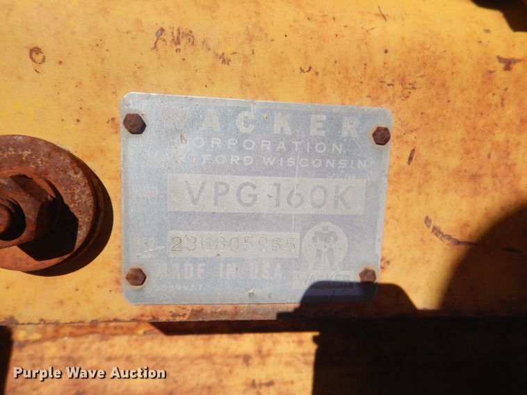 image for item DG8567 (2) plate compactors