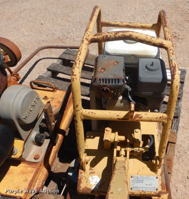 image for item DG8567 (2) plate compactors