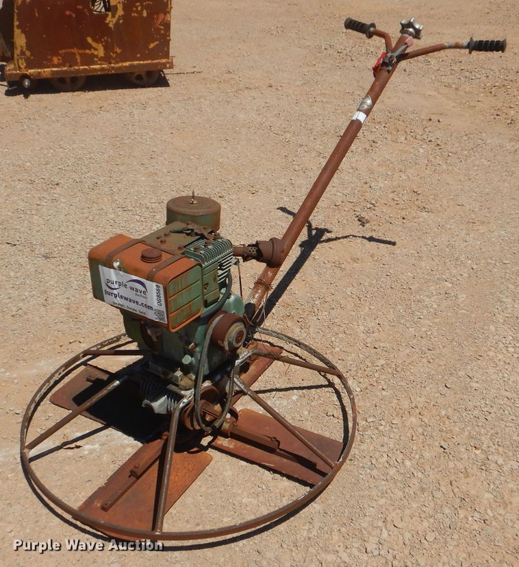 image for item DG8569 Whiteman power trowel