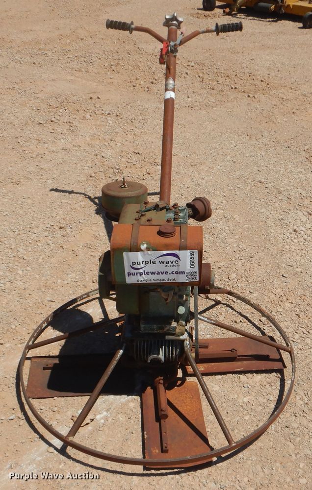 image for item DG8569 Whiteman power trowel