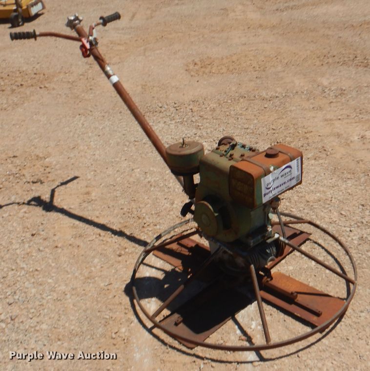 image for item DG8569 Whiteman power trowel