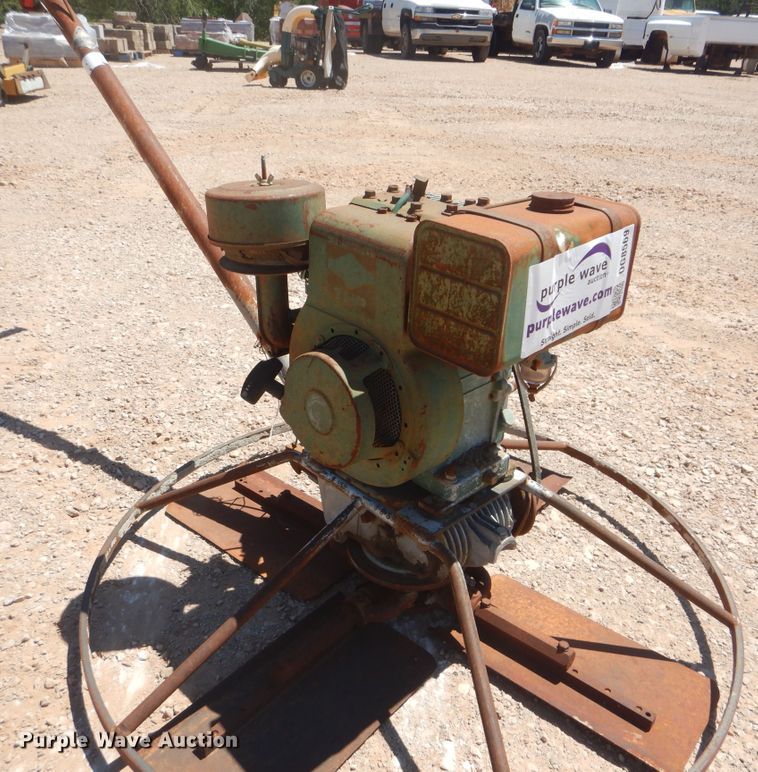 image for item DG8569 Whiteman power trowel