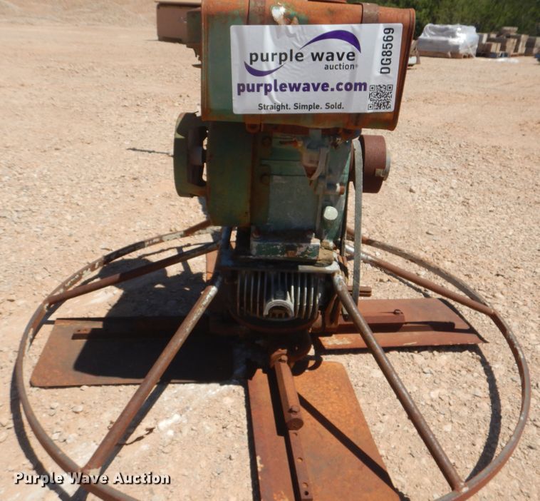 image for item DG8569 Whiteman power trowel