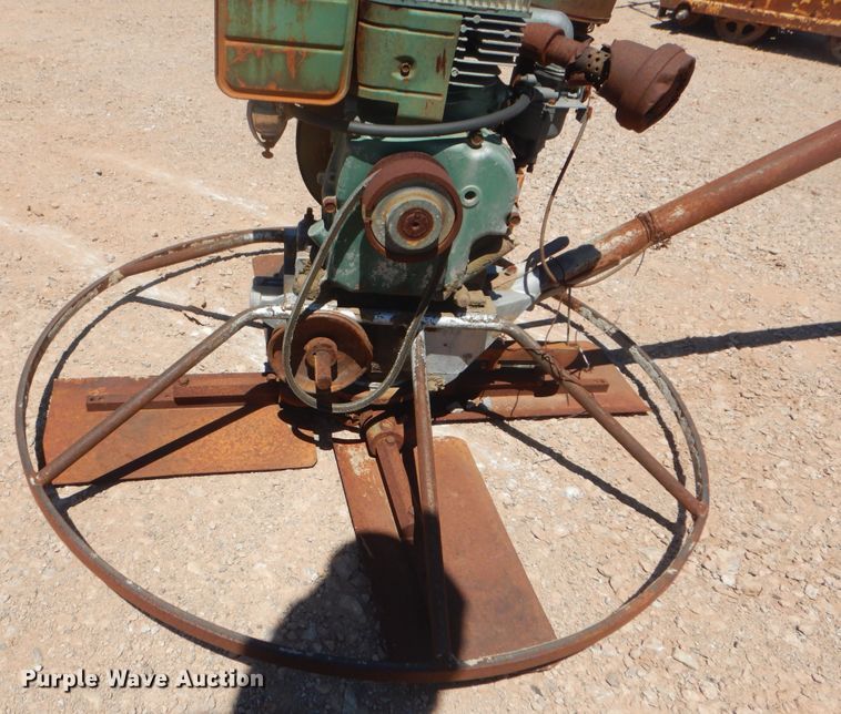 image for item DG8569 Whiteman power trowel