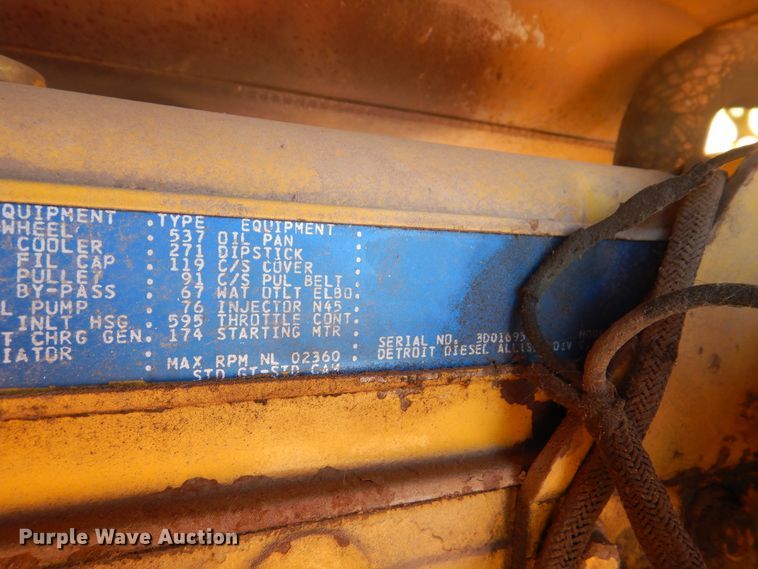 image for item DG8573 Koehring BW170D single drum roller