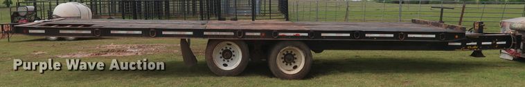 image for item DH0880 1998 Evaco tilt deck equipment trailer