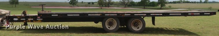 image for item DH0880 1998 Evaco tilt deck equipment trailer