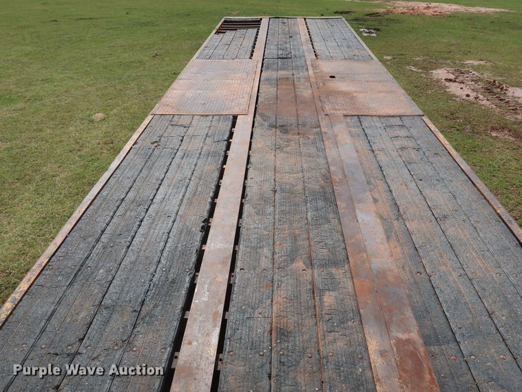 image for item DH0880 1998 Evaco tilt deck equipment trailer