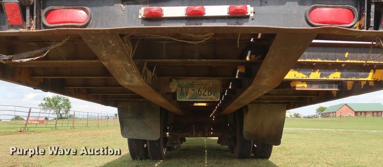 image for item DH0880 1998 Evaco tilt deck equipment trailer