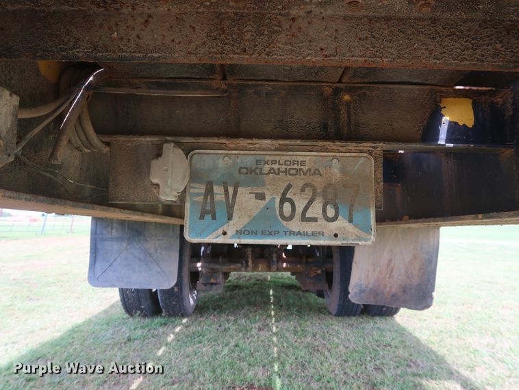 image for item DH0880 1998 Evaco tilt deck equipment trailer