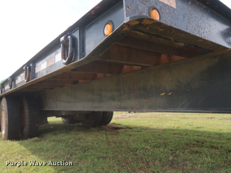 image for item DH0880 1998 Evaco tilt deck equipment trailer