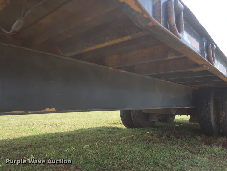 image for item DH0880 1998 Evaco tilt deck equipment trailer