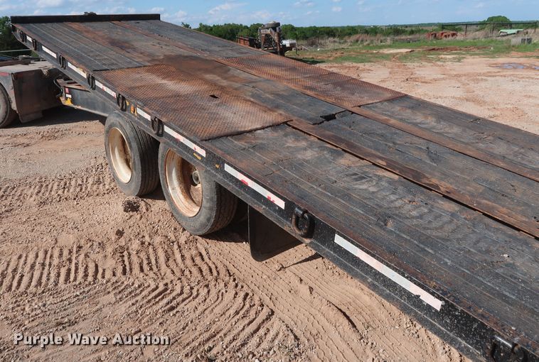 image for item DH0880 1998 Evaco tilt deck equipment trailer
