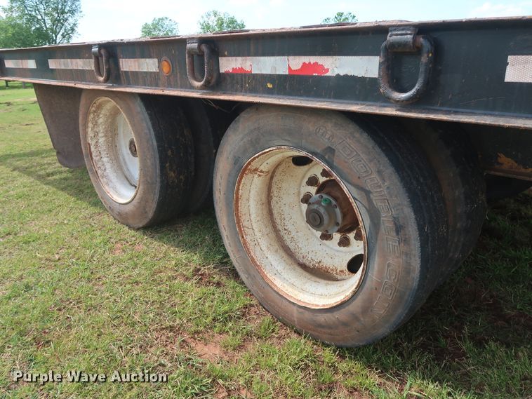 image for item DH0880 1998 Evaco tilt deck equipment trailer