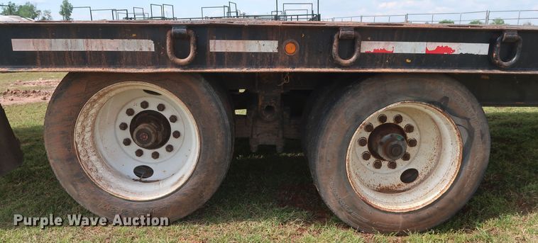 image for item DH0880 1998 Evaco tilt deck equipment trailer