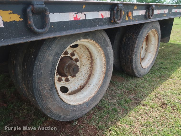 image for item DH0880 1998 Evaco tilt deck equipment trailer