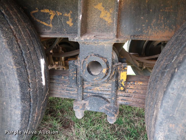 image for item DH0880 1998 Evaco tilt deck equipment trailer