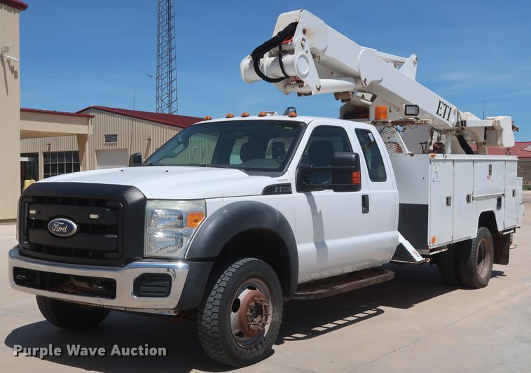 image for item DH0885 2011 Ford F550 Super Duty XL SuperCab bucket truck