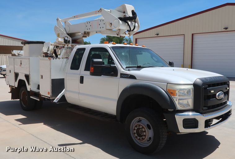image for item DH0885 2011 Ford F550 Super Duty XL SuperCab bucket truck
