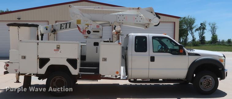 image for item DH0885 2011 Ford F550 Super Duty XL SuperCab bucket truck